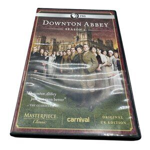 Downton Abbey Season 2 DVD Set Masterpiece Classic UK Edition PBS English READ